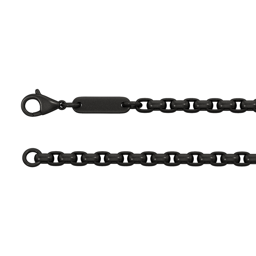 The Apex Chain Bracelet with 8 Cut Diamond in 14KT Titanium view 5
