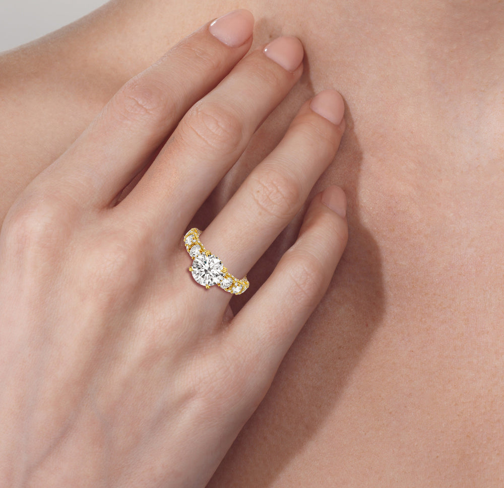 Model Wearing The Fulton Ring view