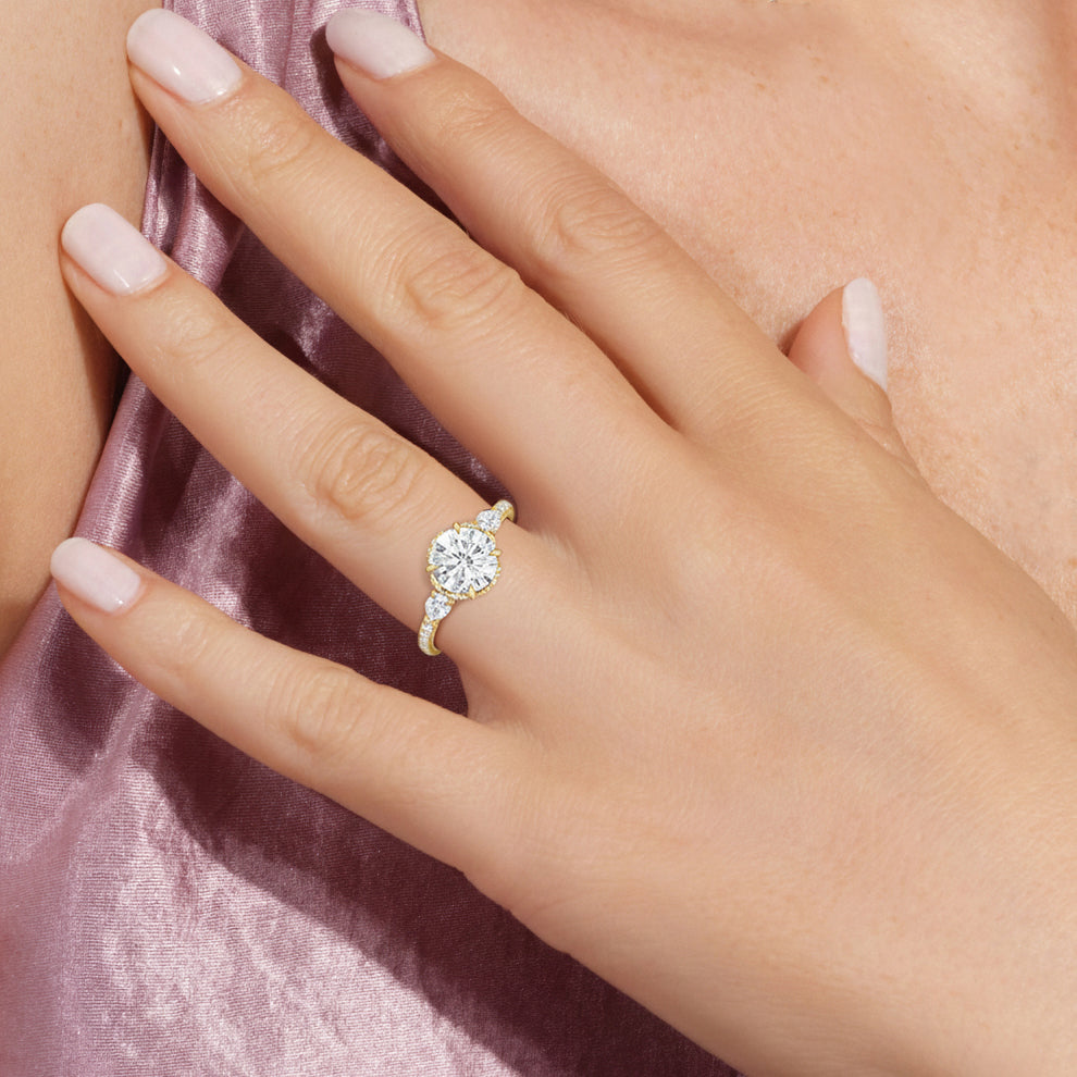 Model Wearing The Chrysler Tier Ring view