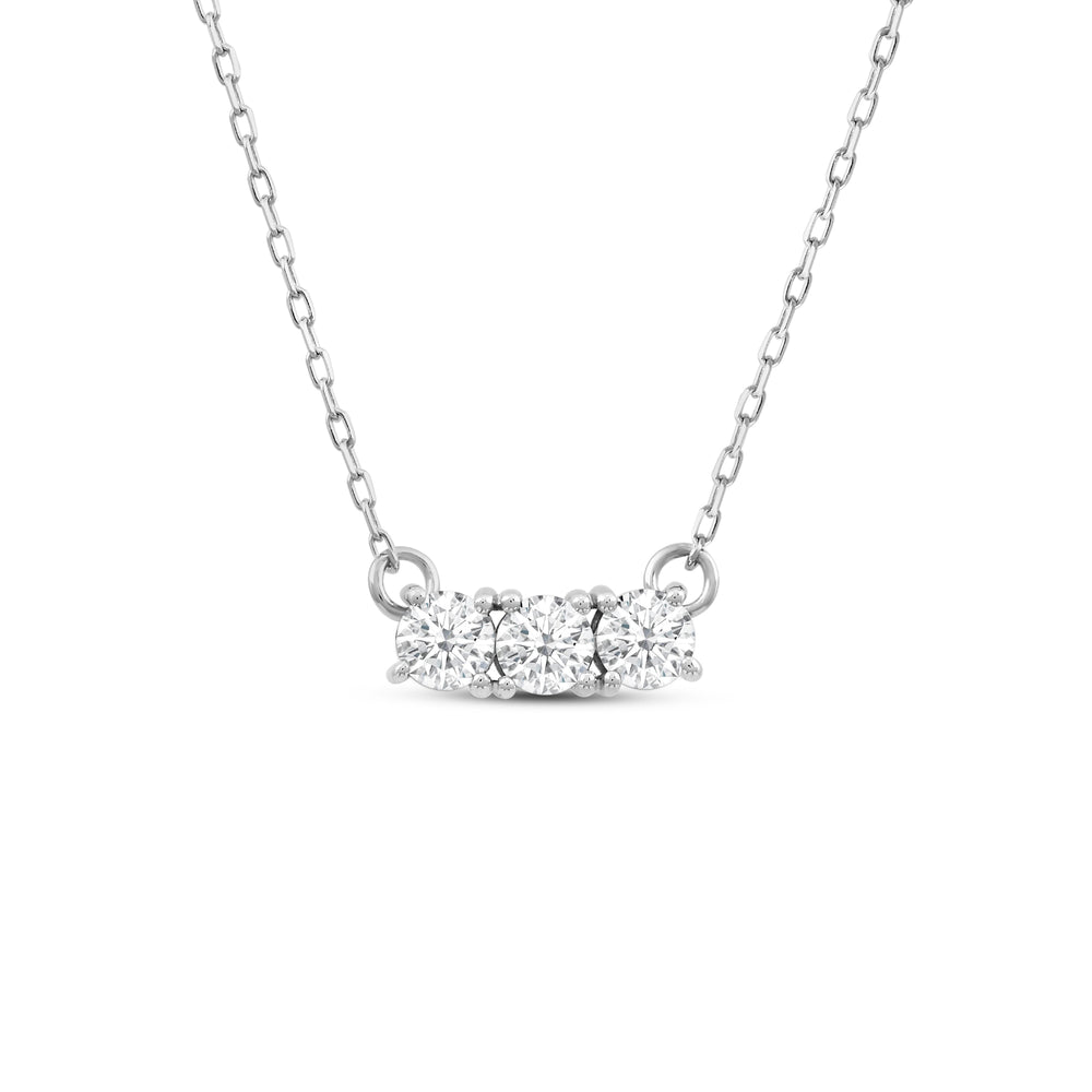 The Cluster Set with 14KT White Gold / 1 1/2 Cut Diamond in 14KT White Gold / 1 1/2 view 4
