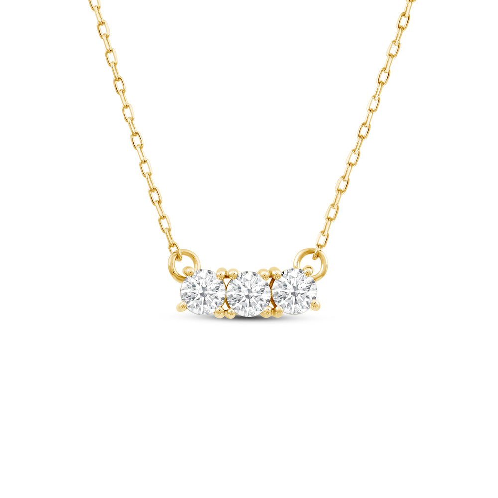 The Cluster Set with 14KT Yellow Gold / 1 1/2 Cut Diamond in 14KT Yellow Gold / 1 1/2 view 4
