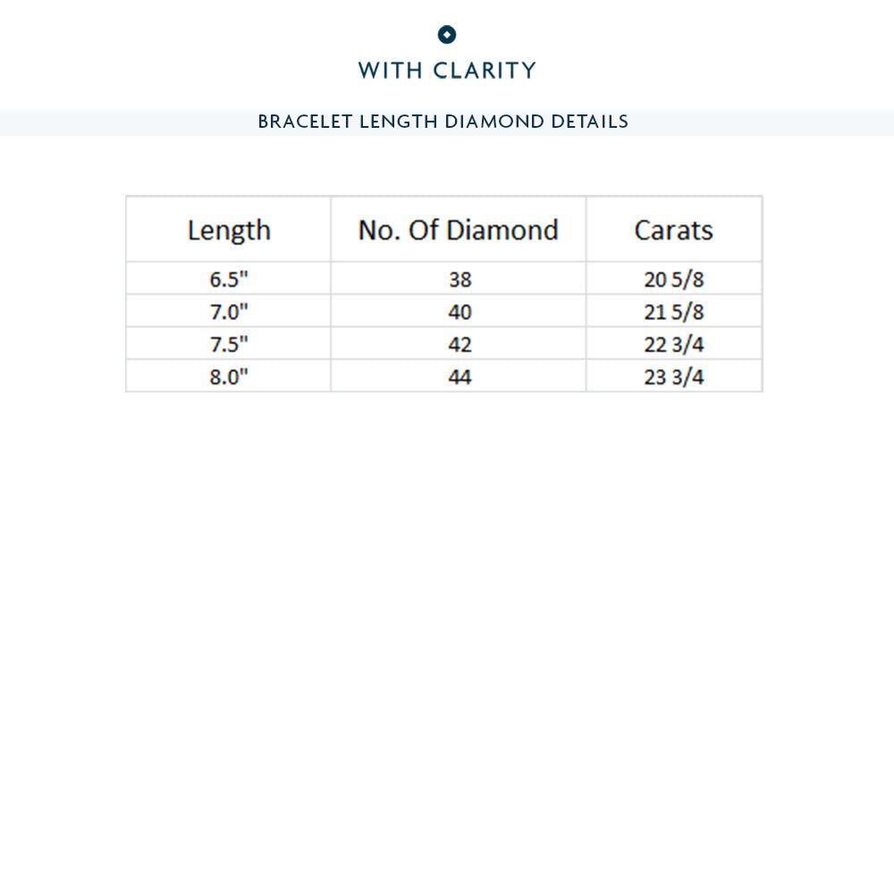 Emerald and Marquise Alternating Tennis Bracelet with Lab Cut Diamond in 14KT White Gold view 4
