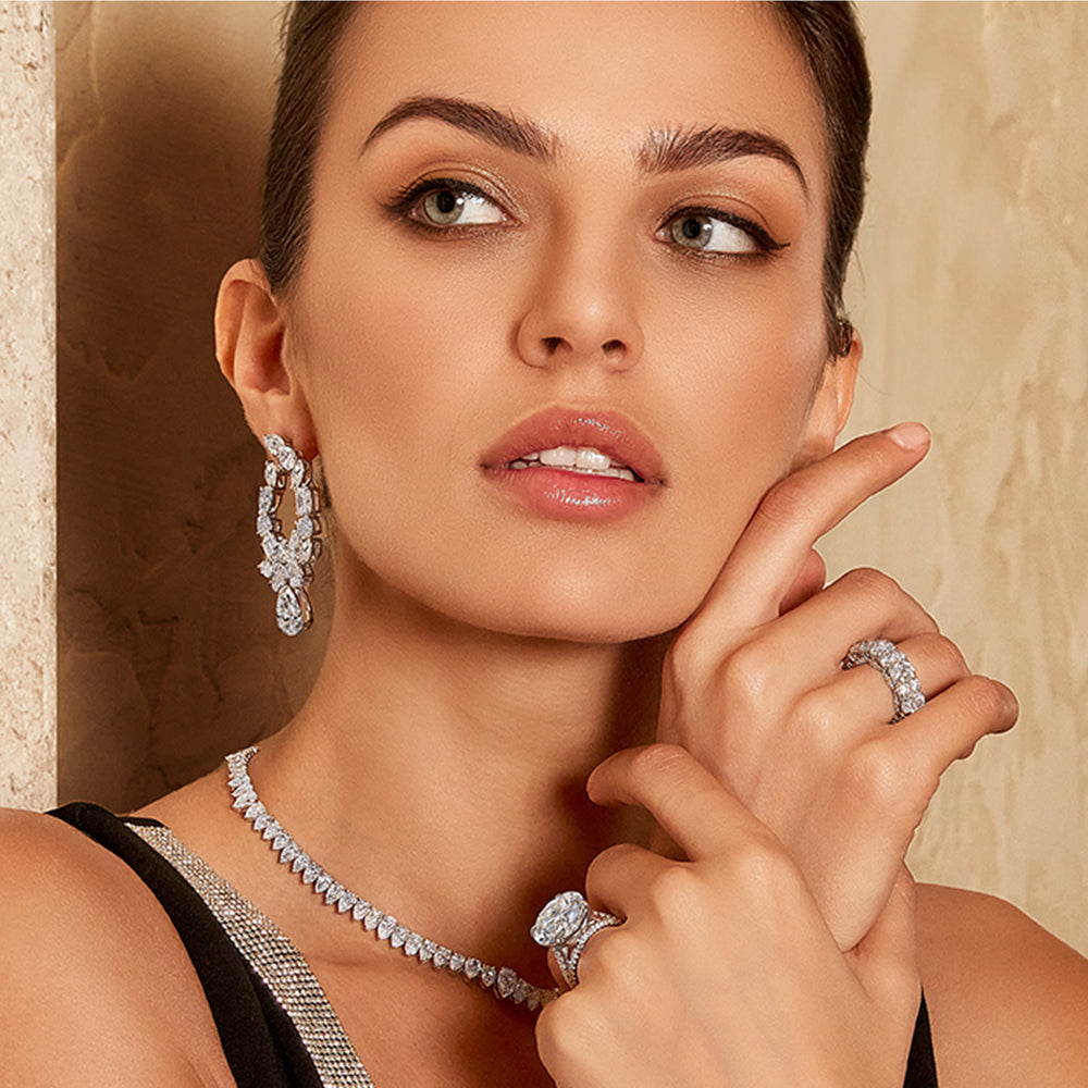 Model Wearing The Kusama Eternity Ring view