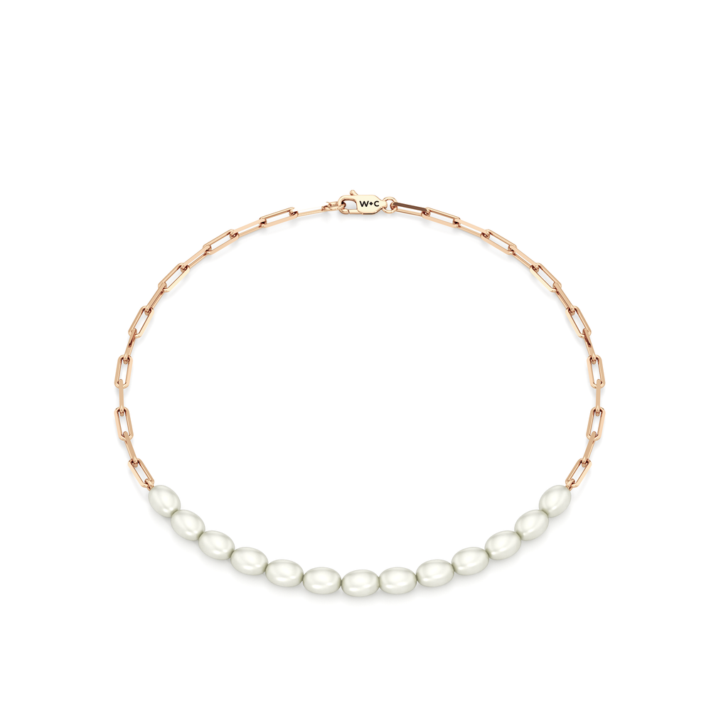1576728-Bracelet with Lab Cut Diamond in 14KT Rose Gold view 1
