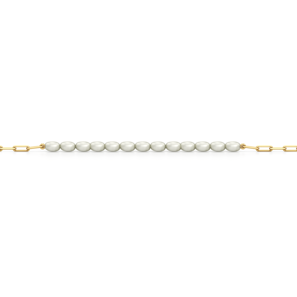 1576728-Bracelet with Lab Cut Diamond in 14KT Yellow Gold view 2
