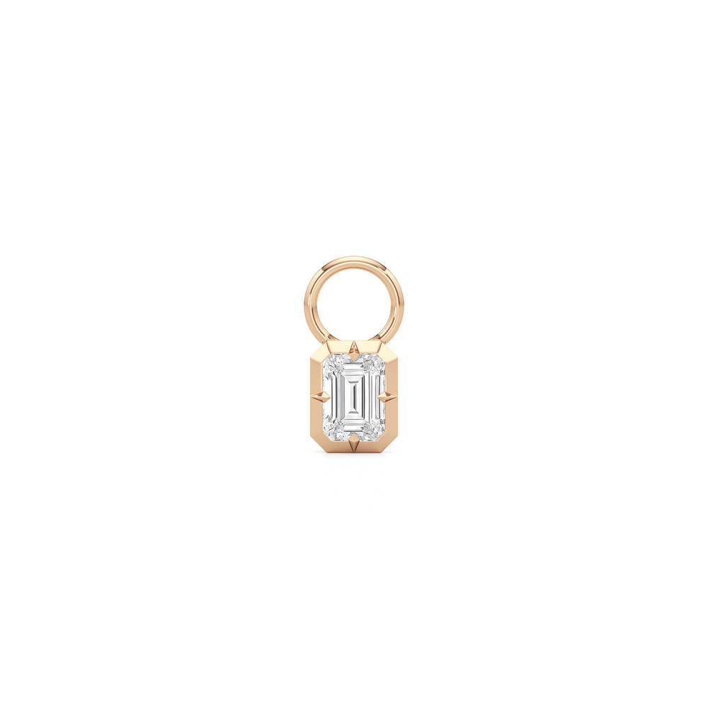 1590844-Charms with 14KT Rose Gold / Lab / 0 Cut Diamond in 14KT Rose Gold / Lab / 0 view 1
