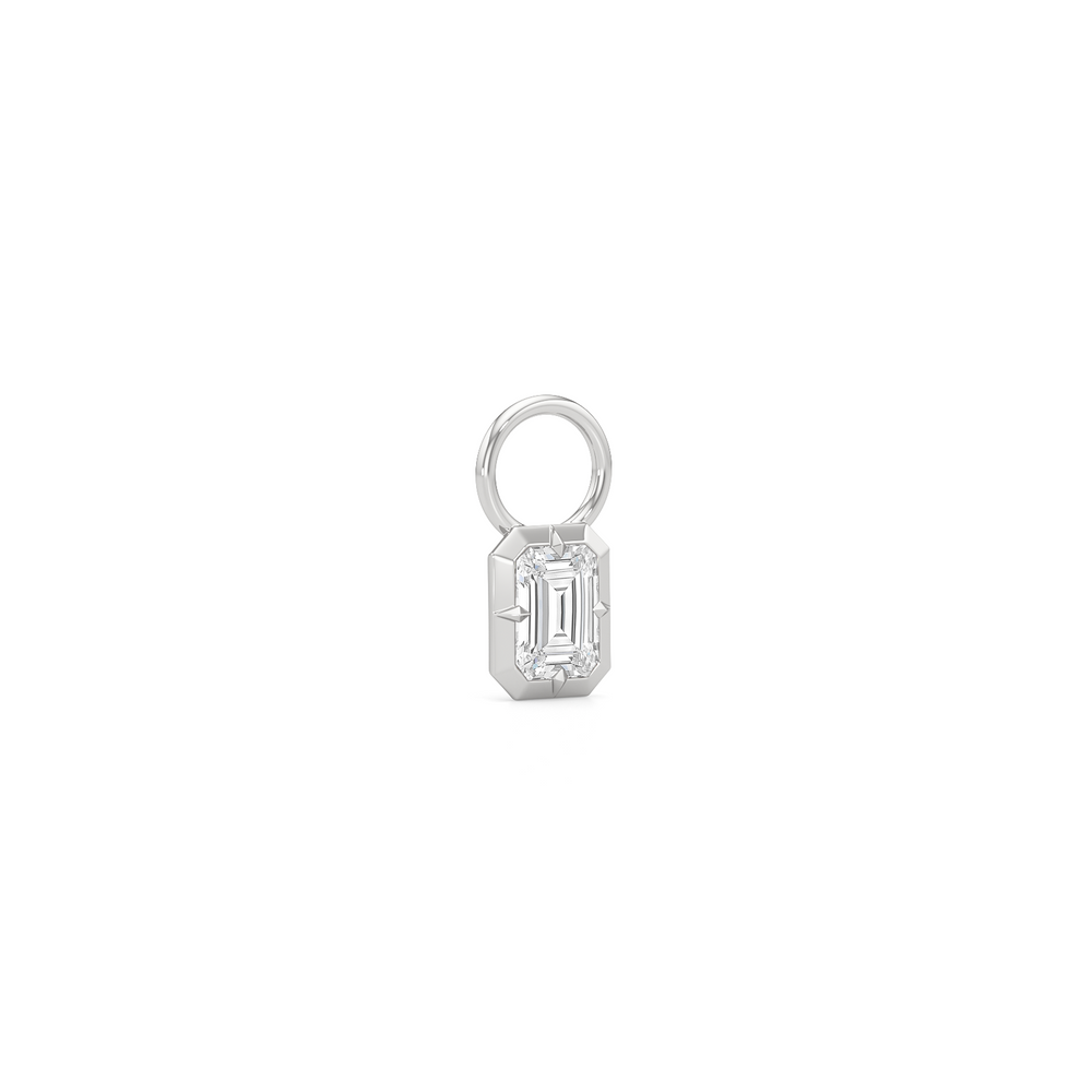 1590844-Charms with 14KT White Gold / Lab / 0 Cut Diamond in 14KT White Gold / Lab / 0 view 2
