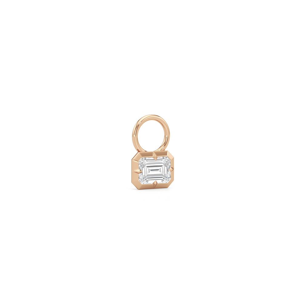 1590845-Charms with 14KT Rose Gold / Lab / 0 Cut Diamond in 14KT Rose Gold / Lab / 0 view 2
