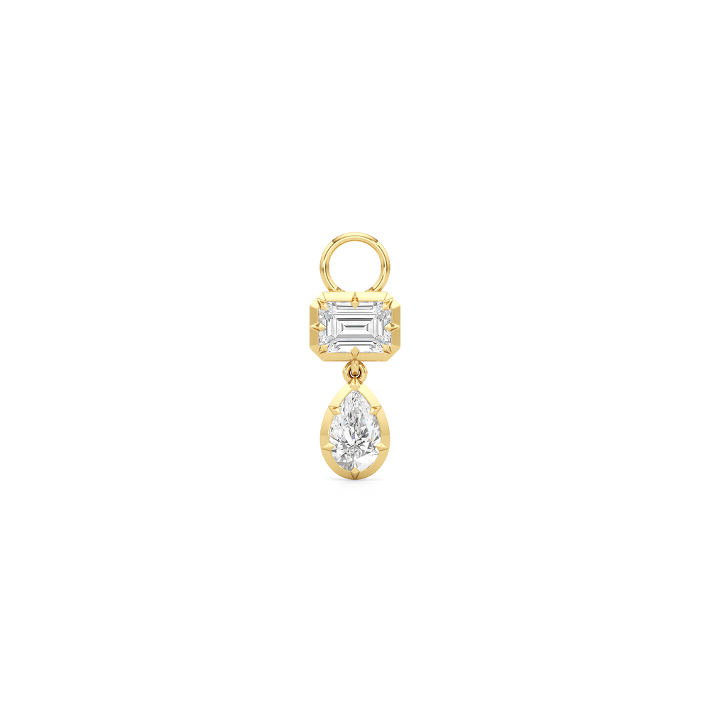 Mosaic with 14KT Yellow Gold / Lab / 0 Cut Diamond in 14KT Yellow Gold / Lab / 0 view 1
