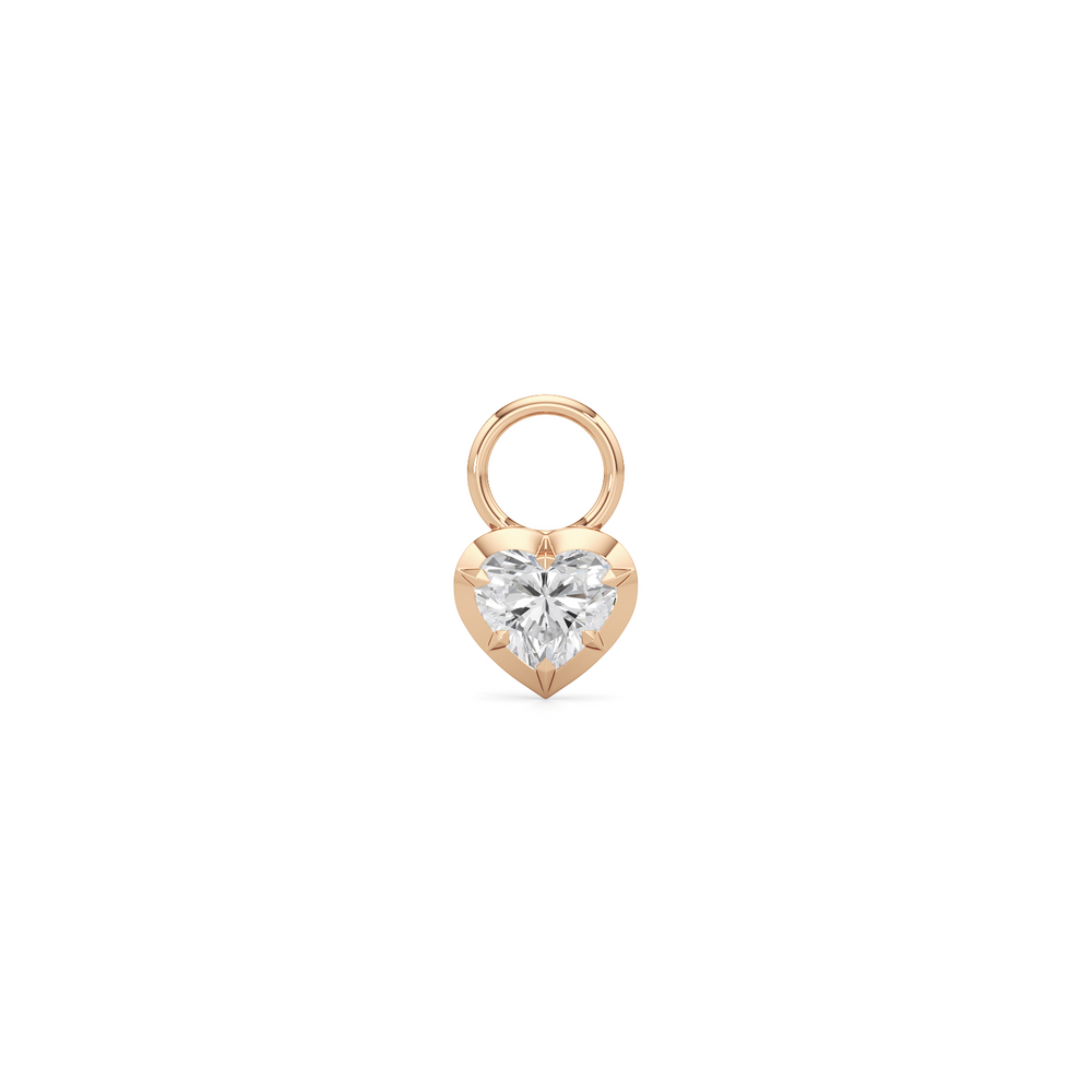 1590855-Charms with 14KT Rose Gold / Lab / 0 Cut Diamond in 14KT Rose Gold / Lab / 0 view 1
