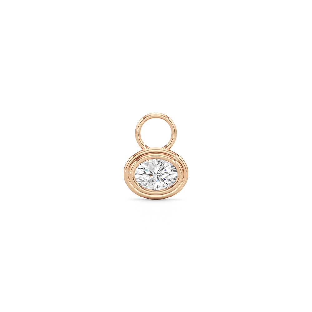 1590861-Charms with 14KT Rose Gold / Lab / 0 Cut Diamond in 14KT Rose Gold / Lab / 0 view 1
