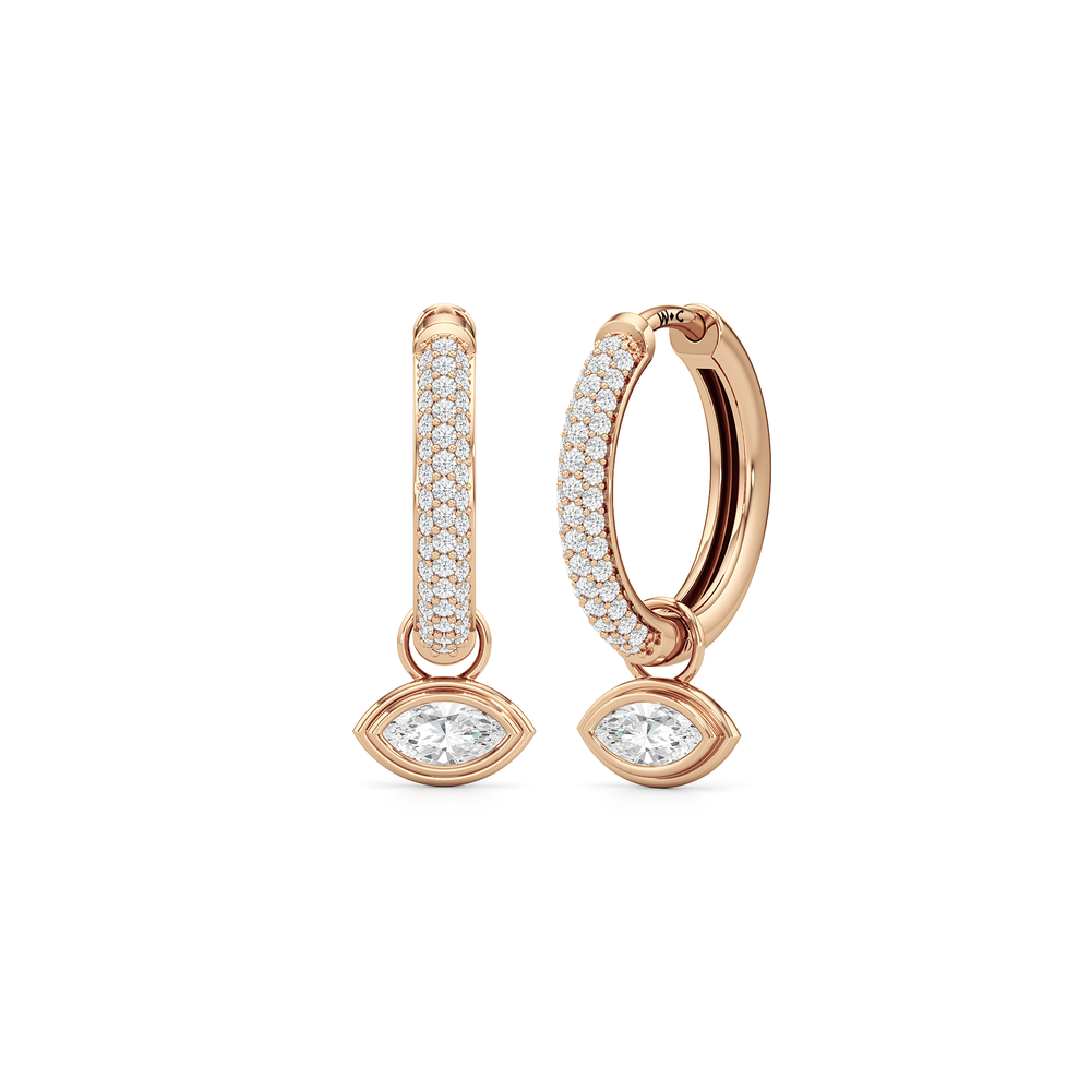 1590862-H1_Set with 14KT Rose Gold / Lab / 0 Cut Diamond in 14KT Rose Gold / Lab / 0 view 1
