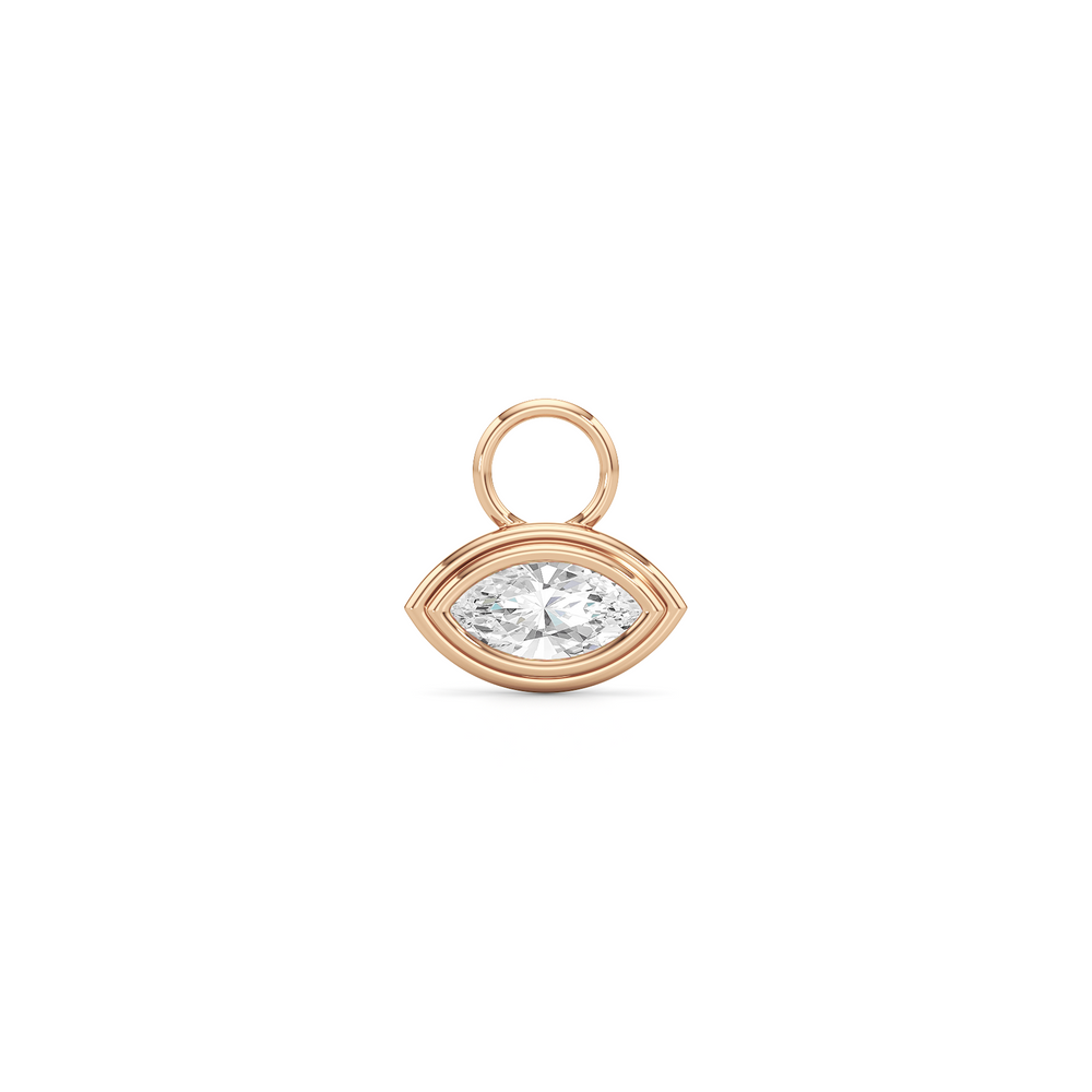 1590862-Charms with 14KT Rose Gold / Lab / 0 Cut Diamond in 14KT Rose Gold / Lab / 0 view 1

