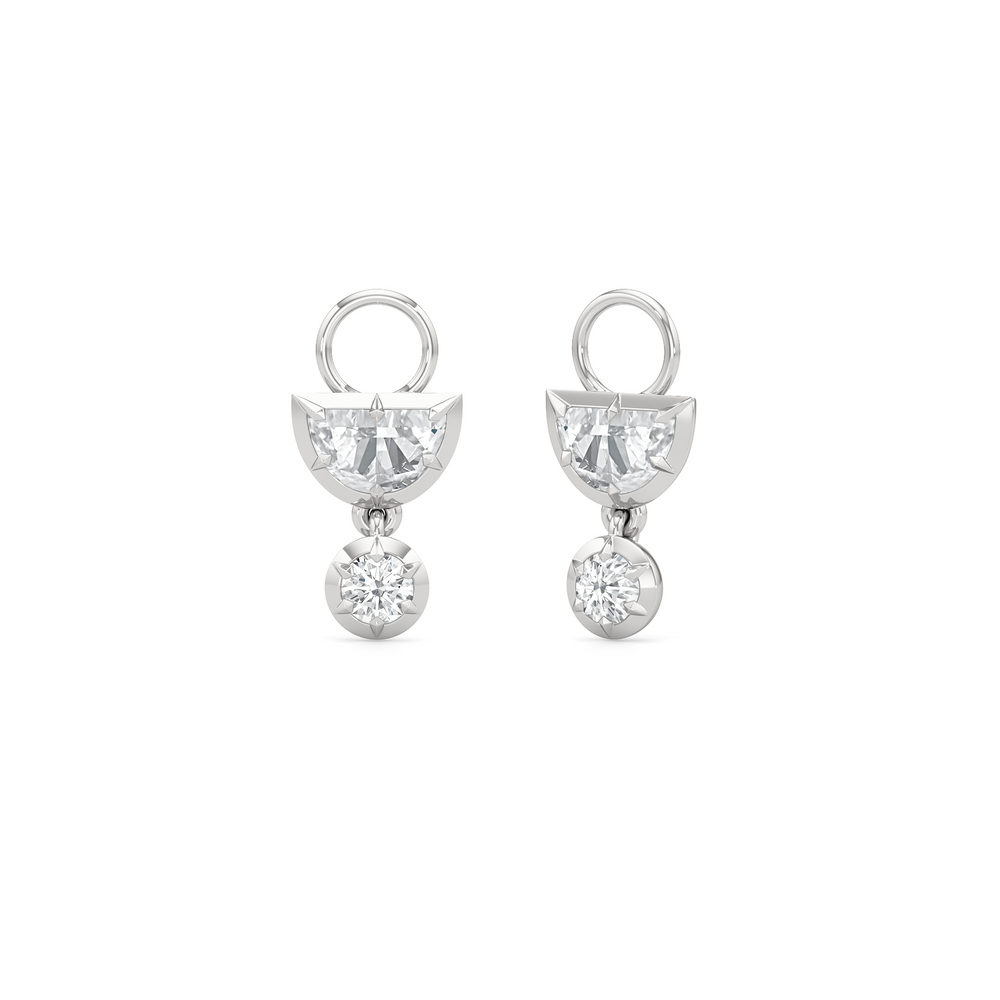 Lune White Gold Pair