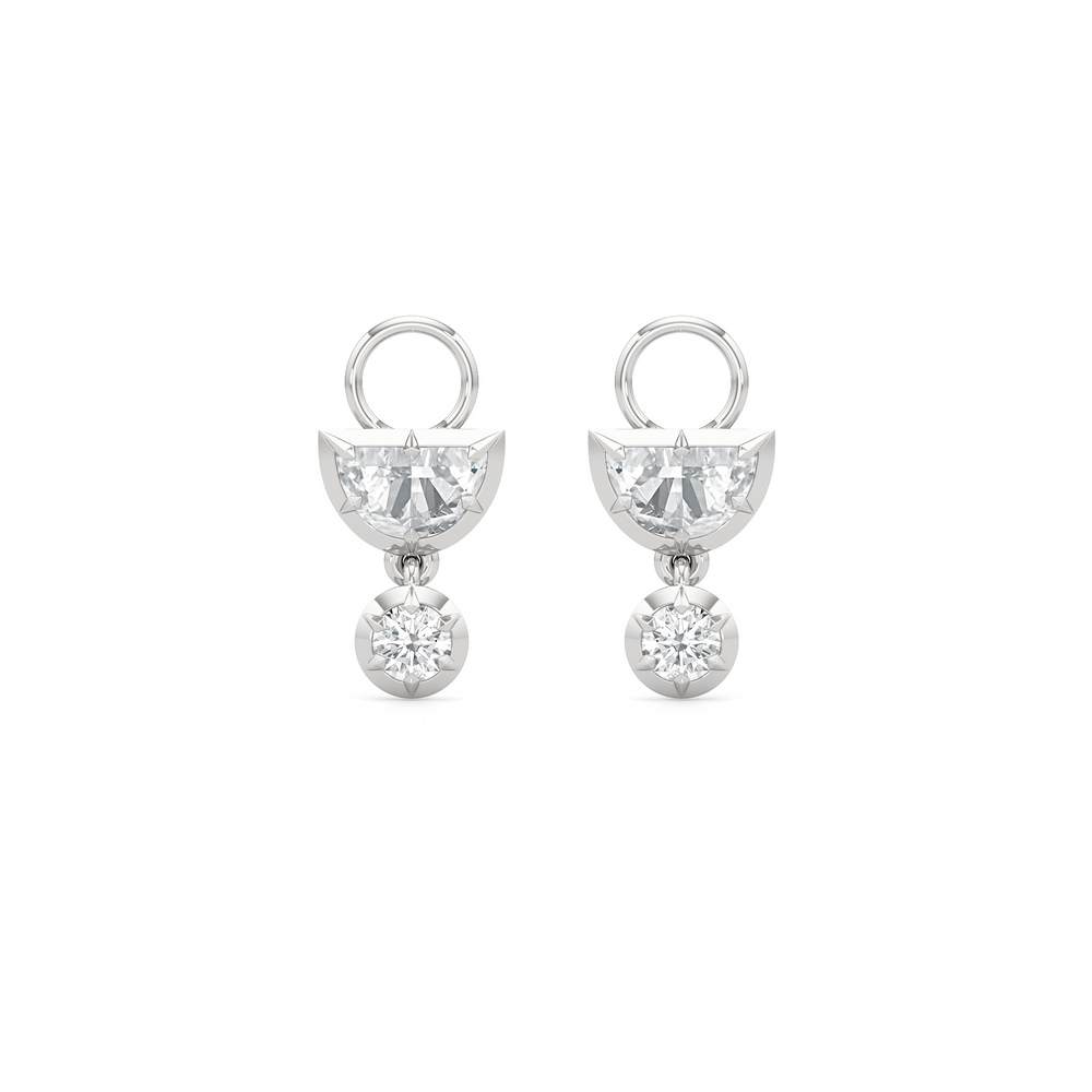 Lune White Gold Pair