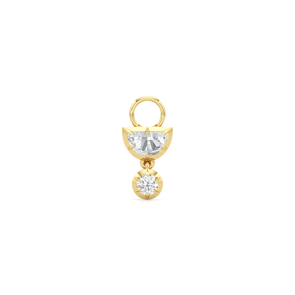1590863-Charms with 14KT Yellow Gold / Lab / 0 Cut Diamond in 14KT Yellow Gold / Lab / 0 view 1
