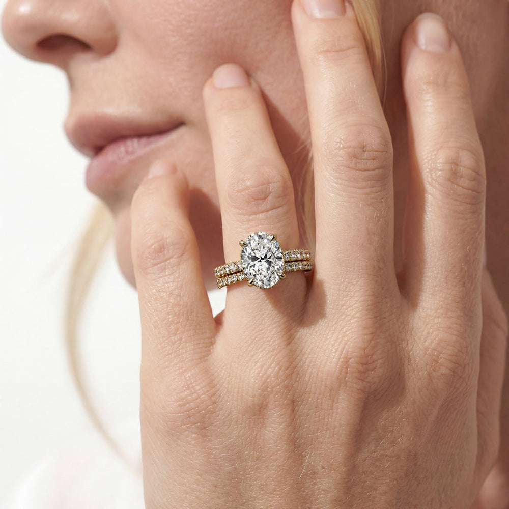 The Cassatt Ring with Round Cut Diamond in 14KT Platinum view 6
