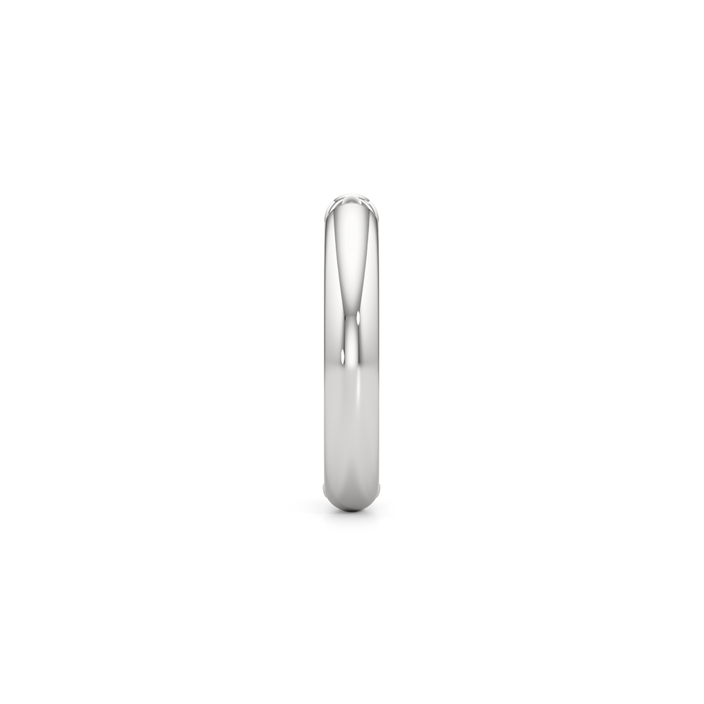 129556Z-Earrings with 14KT White Gold Cut Diamond in 14KT White Gold view 2
