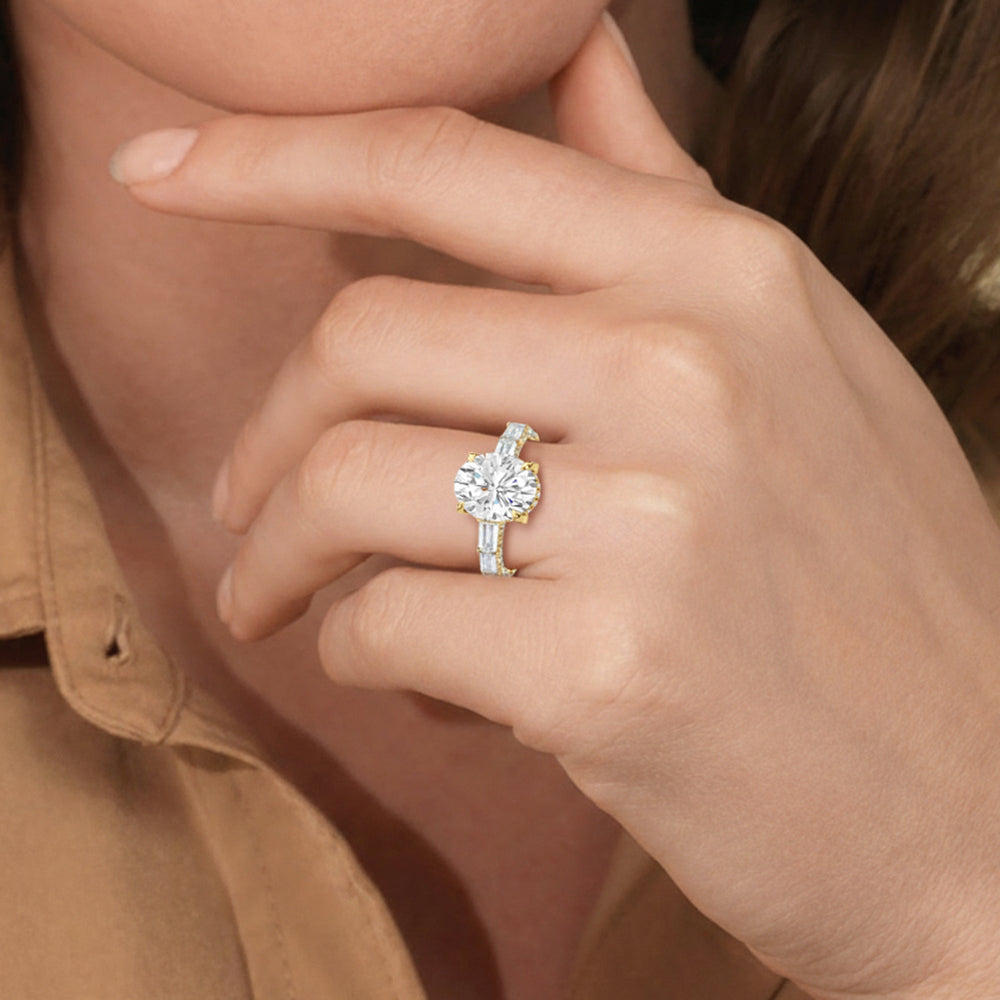 Model Wearing The Greta Ring view