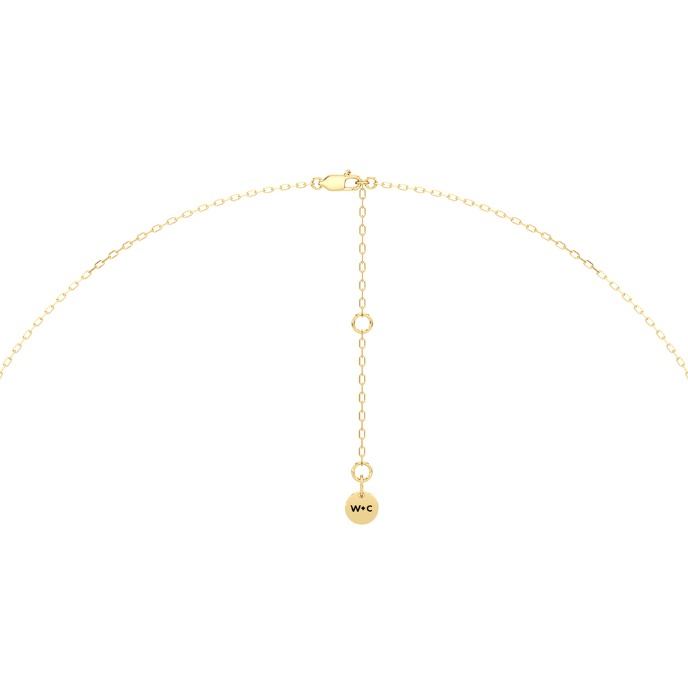 1576725-necklace with 14KT Yellow Gold / Lab / 0 Cut Diamond in 14KT Yellow Gold / Lab / 0 view 4
