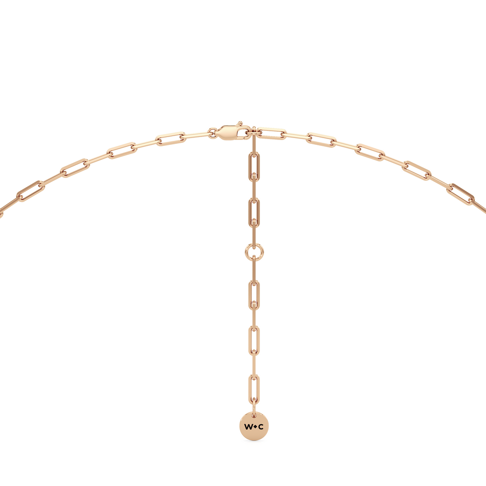 1576727-necklace with 14KT Rose Gold / Lab / 0 Cut Diamond in 14KT Rose Gold / Lab / 0 view 3
