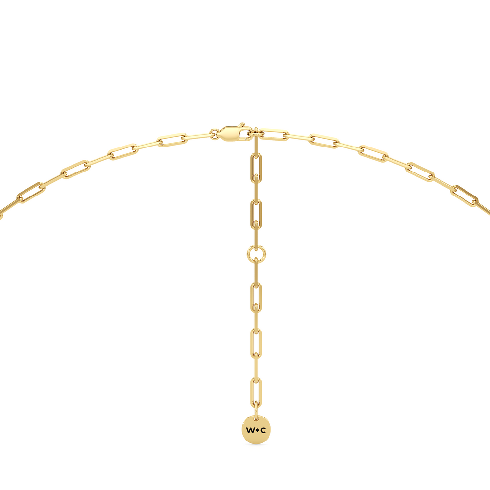 1576727-necklace with 14KT Yellow Gold / Lab / 0 Cut Diamond in 14KT Yellow Gold / Lab / 0 view 3
