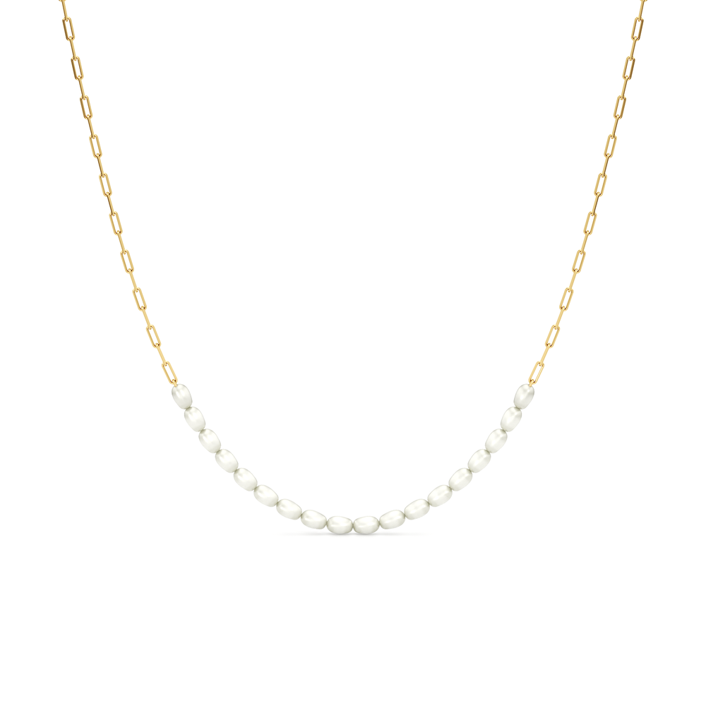 1576727-necklace with 14KT Yellow Gold / Lab / 0 Cut Diamond in 14KT Yellow Gold / Lab / 0 view 1
