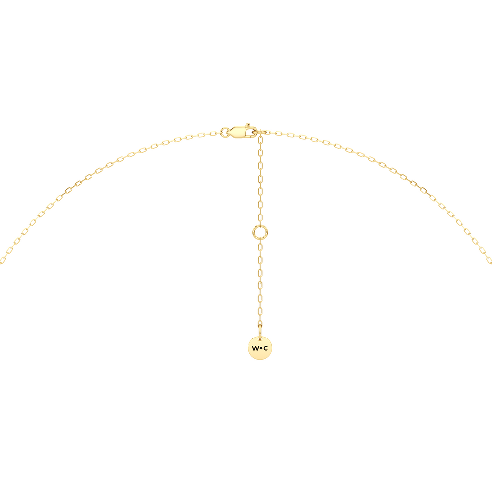 1576729-necklace with 14KT Yellow Gold / Lab / 0 Cut Diamond in 14KT Yellow Gold / Lab / 0 view 4
