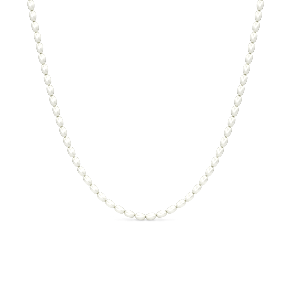 1576737-necklace with 14KT White Gold / Lab / 0 Cut Diamond in 14KT White Gold / Lab / 0 view 1
