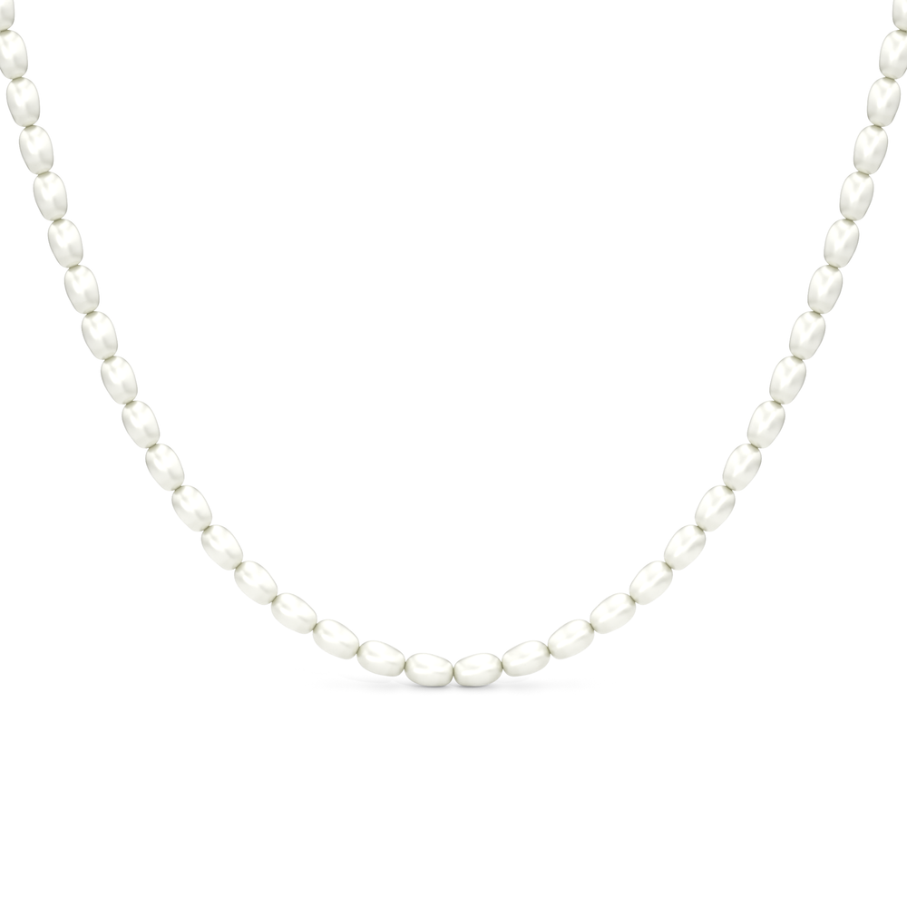 1576737-necklace with 14KT White Gold / Lab / 0 Cut Diamond in 14KT White Gold / Lab / 0 view 3
