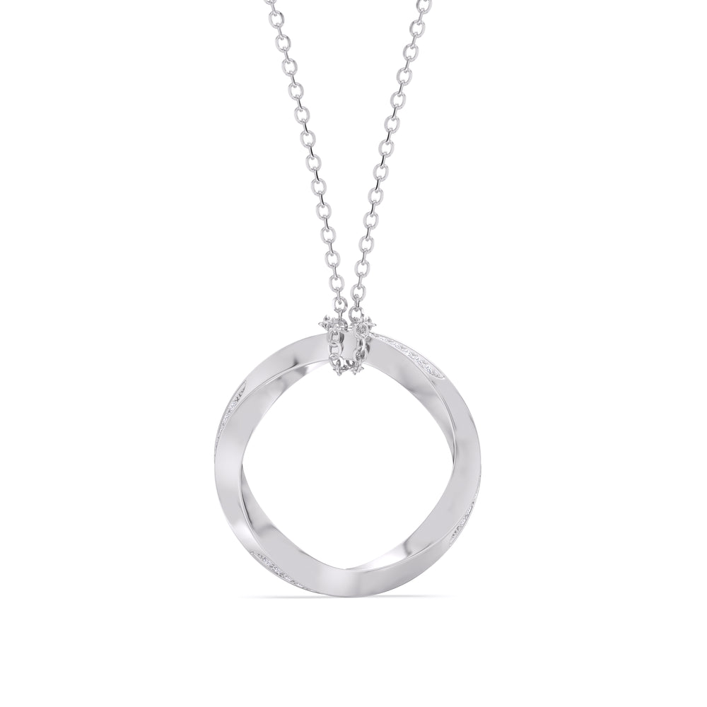 Link Bracelet-1553057 with Platinum / Lab / 0 Cut Diamond in 14KT Platinum / Lab / 0 view 4
