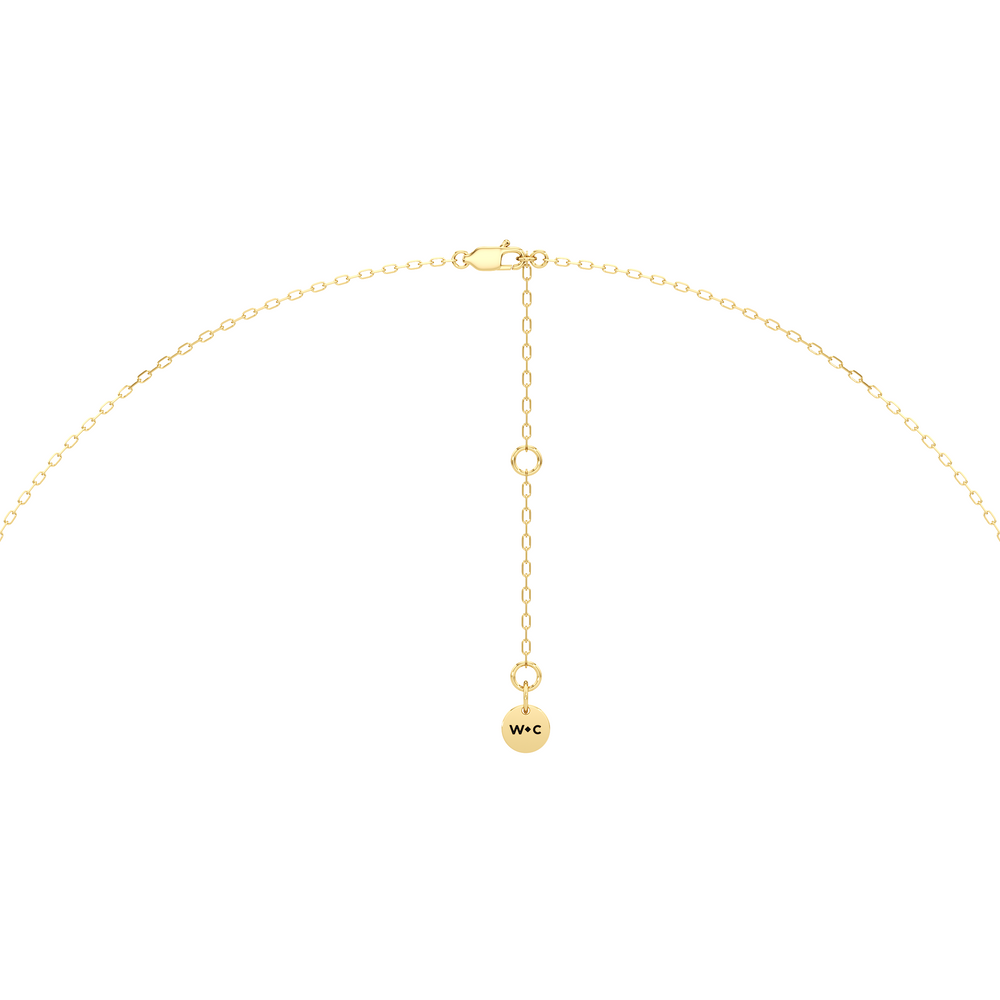 1576741-Necklace with 14KT Yellow Gold / Lab / 0 Cut Diamond in 14KT Yellow Gold / Lab / 0 view 4
