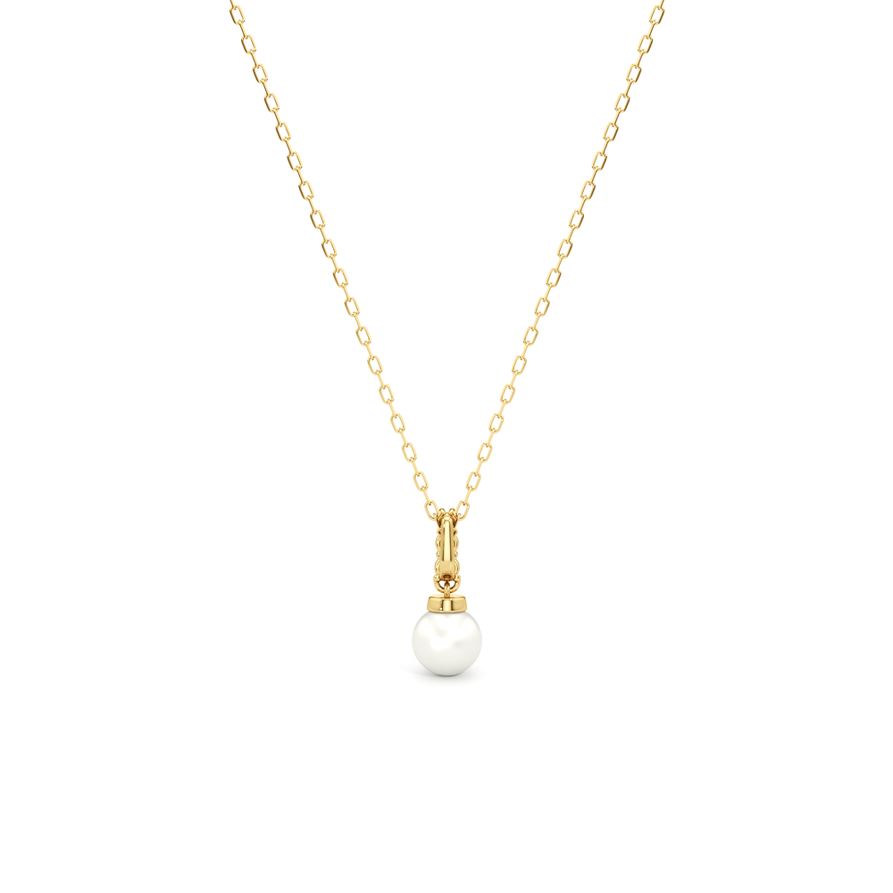 1576741-Necklace with 14KT Yellow Gold / Lab / 0 Cut Diamond in 14KT Yellow Gold / Lab / 0 view 3
