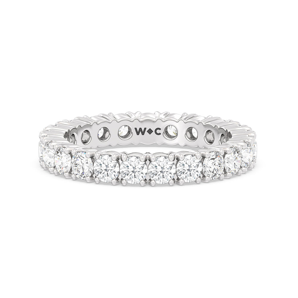 The Infinite Set with 14KT White Gold / Lab / 2 3/8 Cut Diamond in 14KT White Gold / Lab / 2 3/8 view 4
