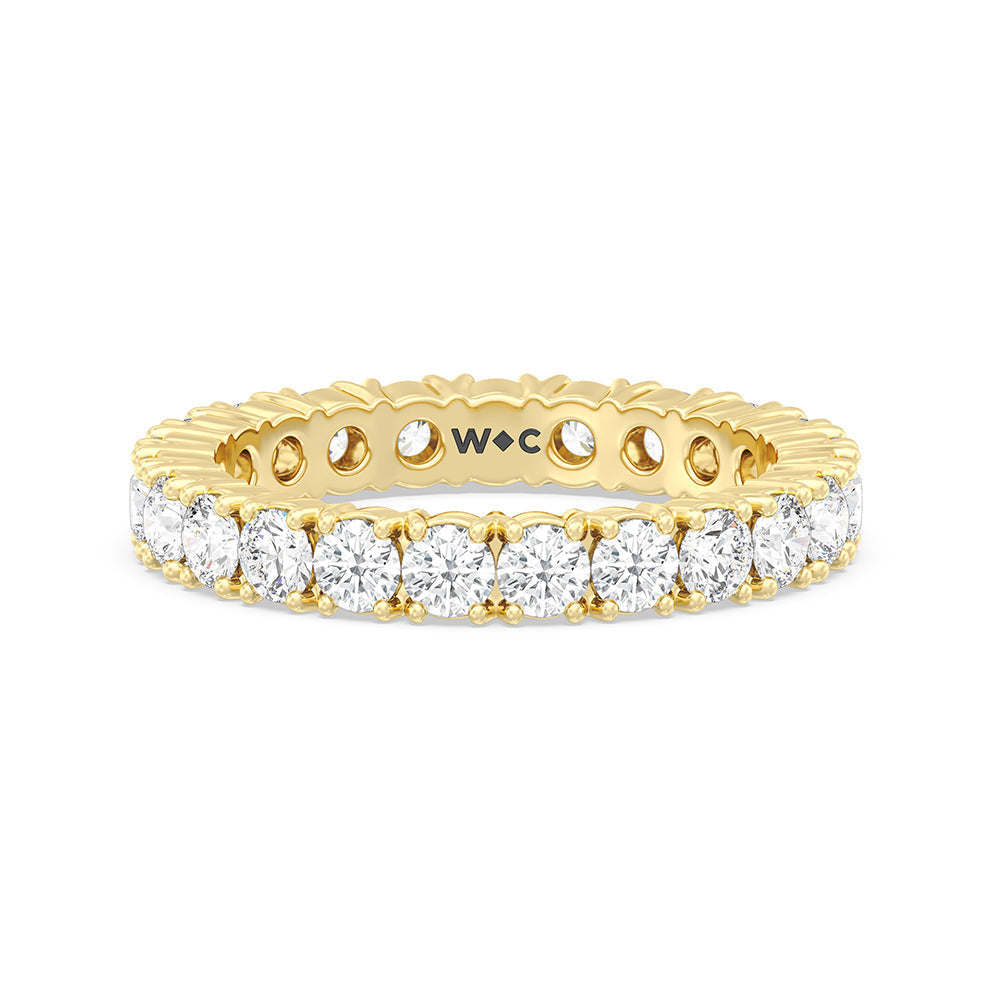 The Infinite Set with 14KT Yellow Gold / Lab / 2 3/8 Cut Diamond in 14KT Yellow Gold / Lab / 2 3/8 view 4
