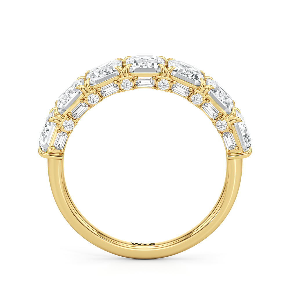The Beresford Ring with 18KT Yellow Gold / Lab / 3 3/4 Cut Diamond in 14KT Yellow Gold / Lab / 3 3/4 view 3

