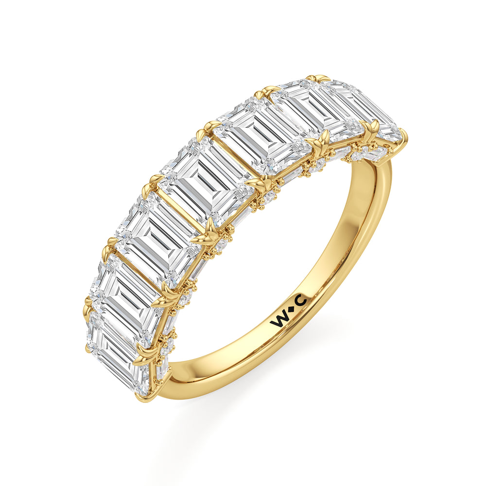 The Beresford Ring with 18KT Yellow Gold / Lab / 3 3/4 Cut Diamond in 14KT Yellow Gold / Lab / 3 3/4 view 3
