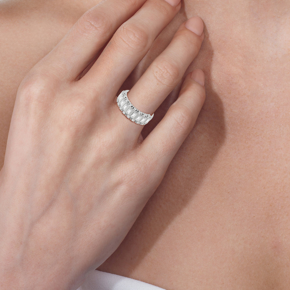Model Wearing The Reynolds Ring view