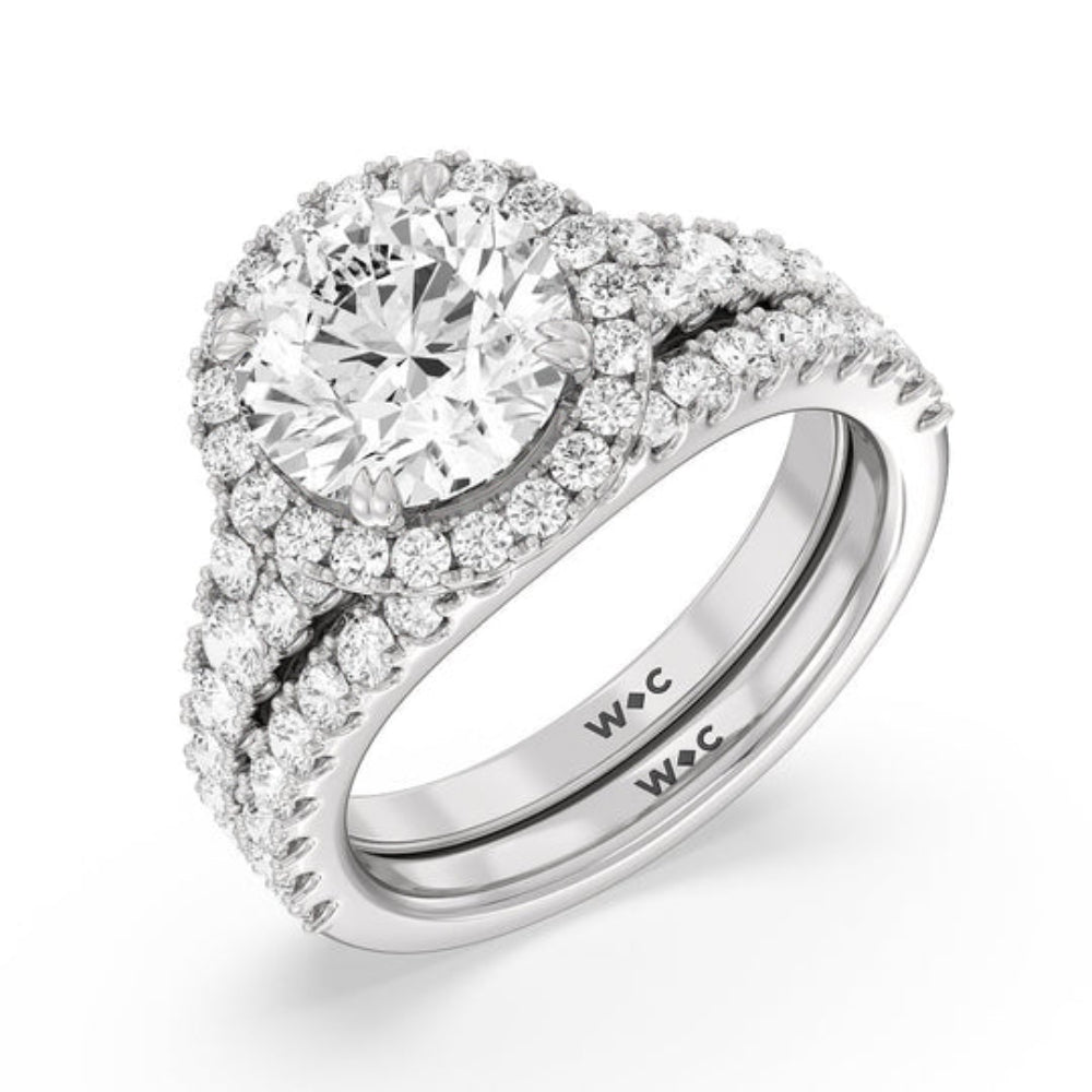 Oval Cut The Brooklyn Heights Ring with Lab Grown Diamond in 14KT Rose Gold view 4
