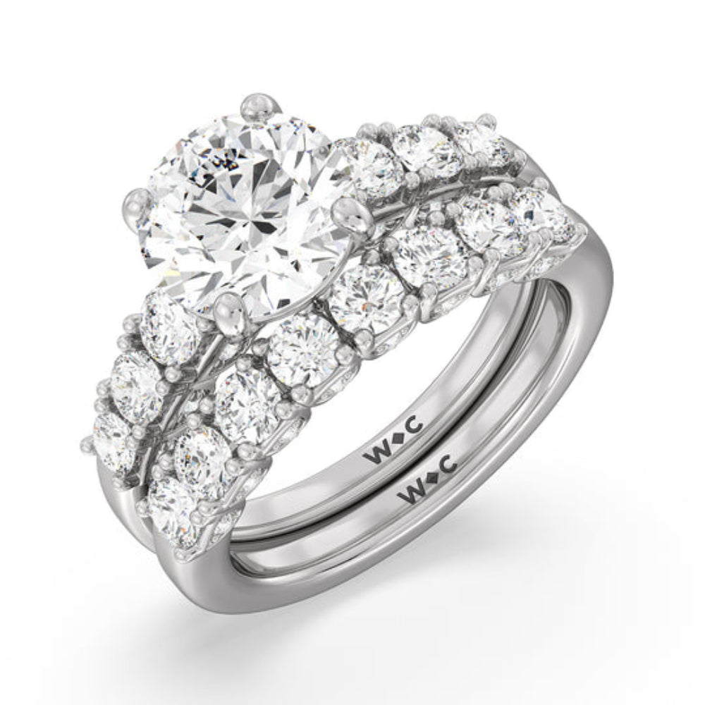 Oval Cut The Broadway Ring with Lab Grown Diamond in 14KT Rose Gold view 4
