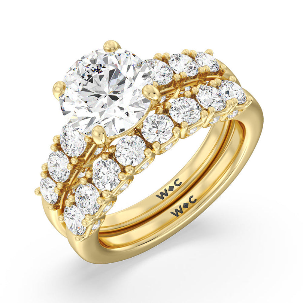 Oval Cut The Broadway Ring with Lab Grown Diamond in 14KT Rose Gold view 5
