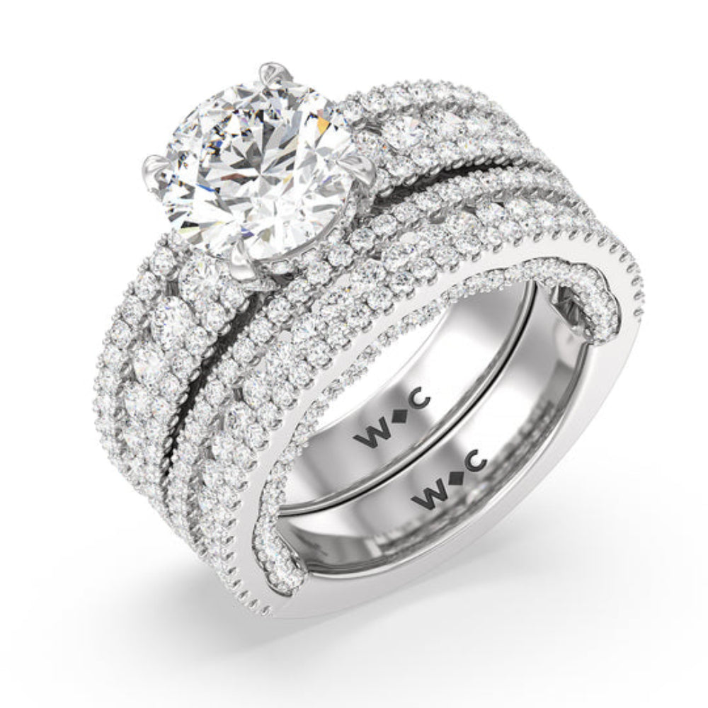 Oval Cut The Chelsea Ring with Lab Grown Diamond in 14KT Rose Gold view 4
