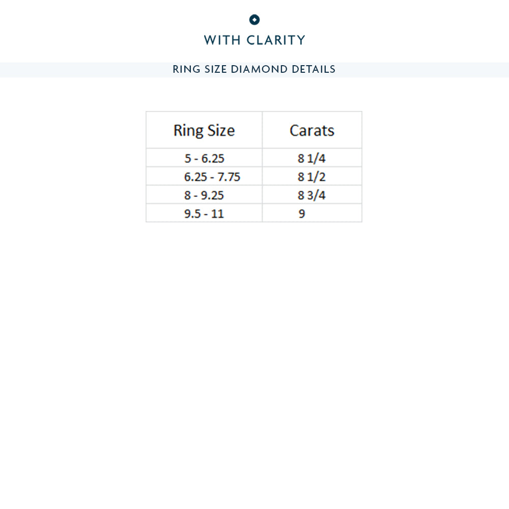 The Broome Diamond Band with Platinum Cut Diamond in 14KT Platinum view 5
