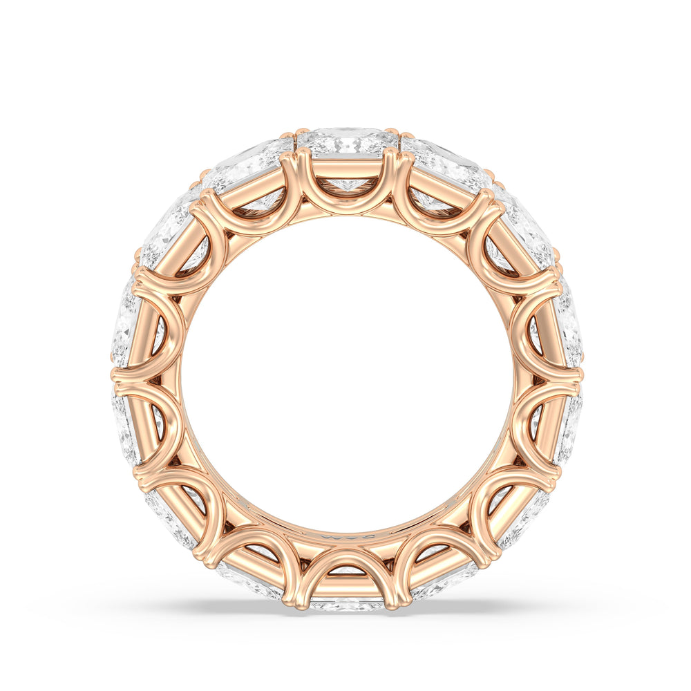 The Grand Central Ring with 10 3/4 Cut Diamond in 14KT Rose Gold view 2
