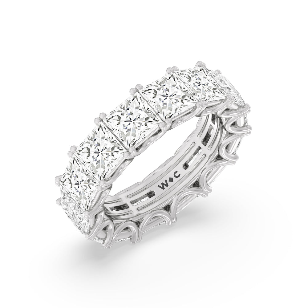 The Grand Central Ring with 10 3/4 Cut Diamond in 14KT Platinum view 3
