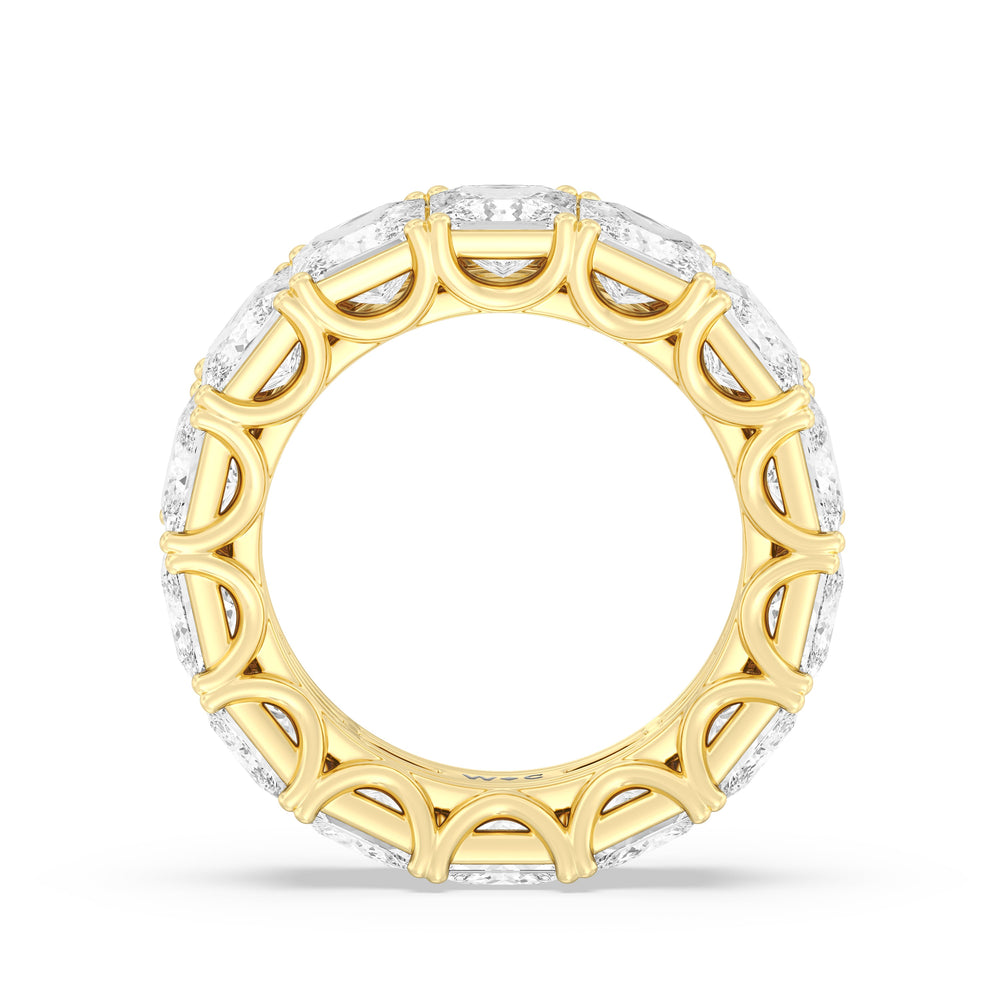 The Grand Central Ring with 10 3/4 Cut Diamond in 14KT Yellow Gold view 2
