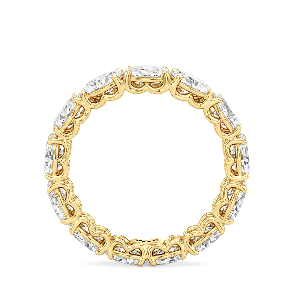 The NoMad Diamond Band with 18KT Yellow Gold Cut Diamond in 14KT Yellow Gold view 4
