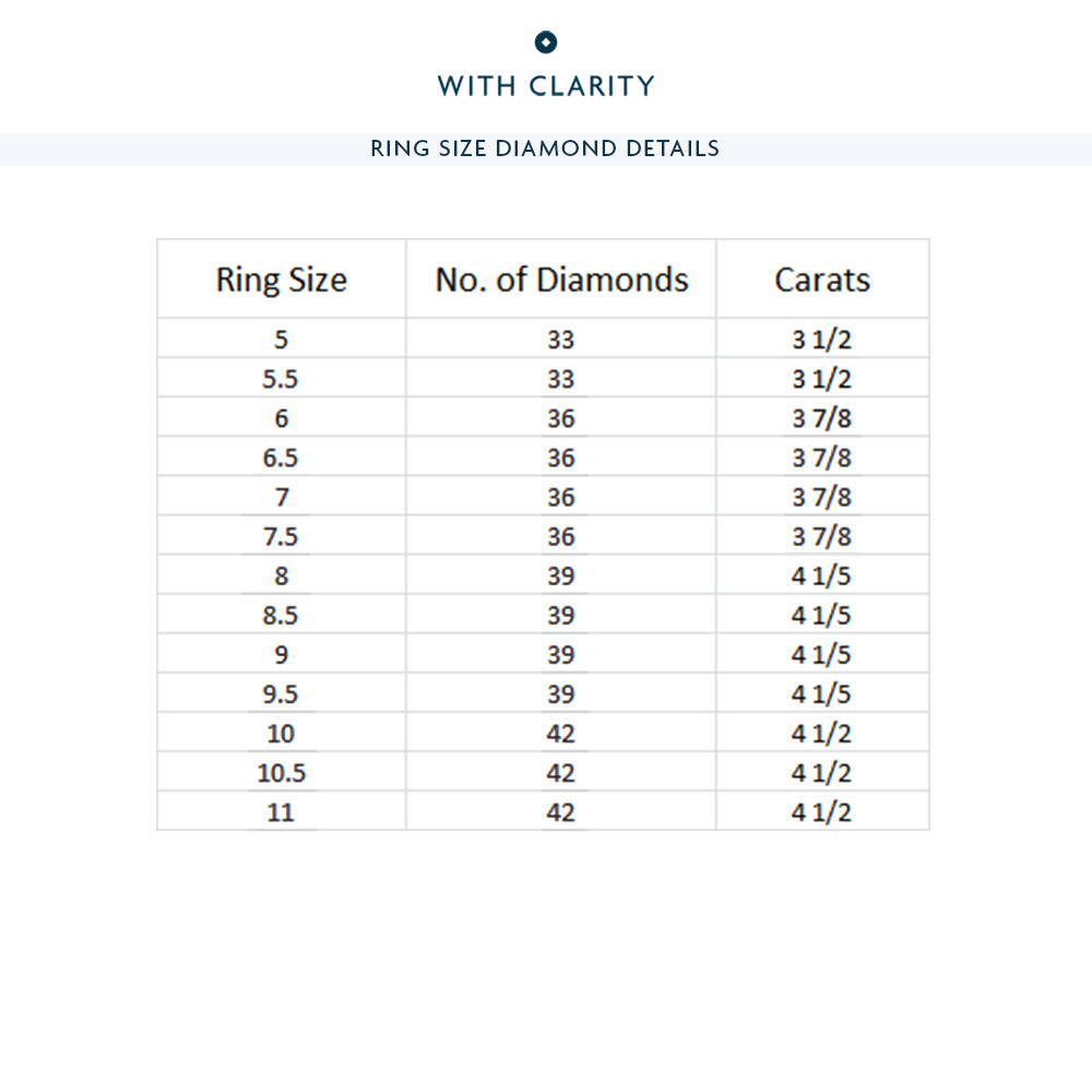 Emeralds & Rounds Station Eternity Ring with Platinum / Natural / 3 7/8 Cut Diamond in 14KT Platinum / Natural / 3 7/8 view 4
