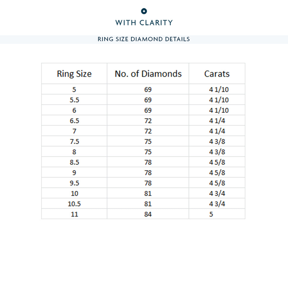 Marquise Split Prong Studded Eternity  Ring with 18KT Yellow Gold / Natural / 4 1/4 Cut Diamond in 14KT Yellow Gold / Natural / 4 1/4 view 4
