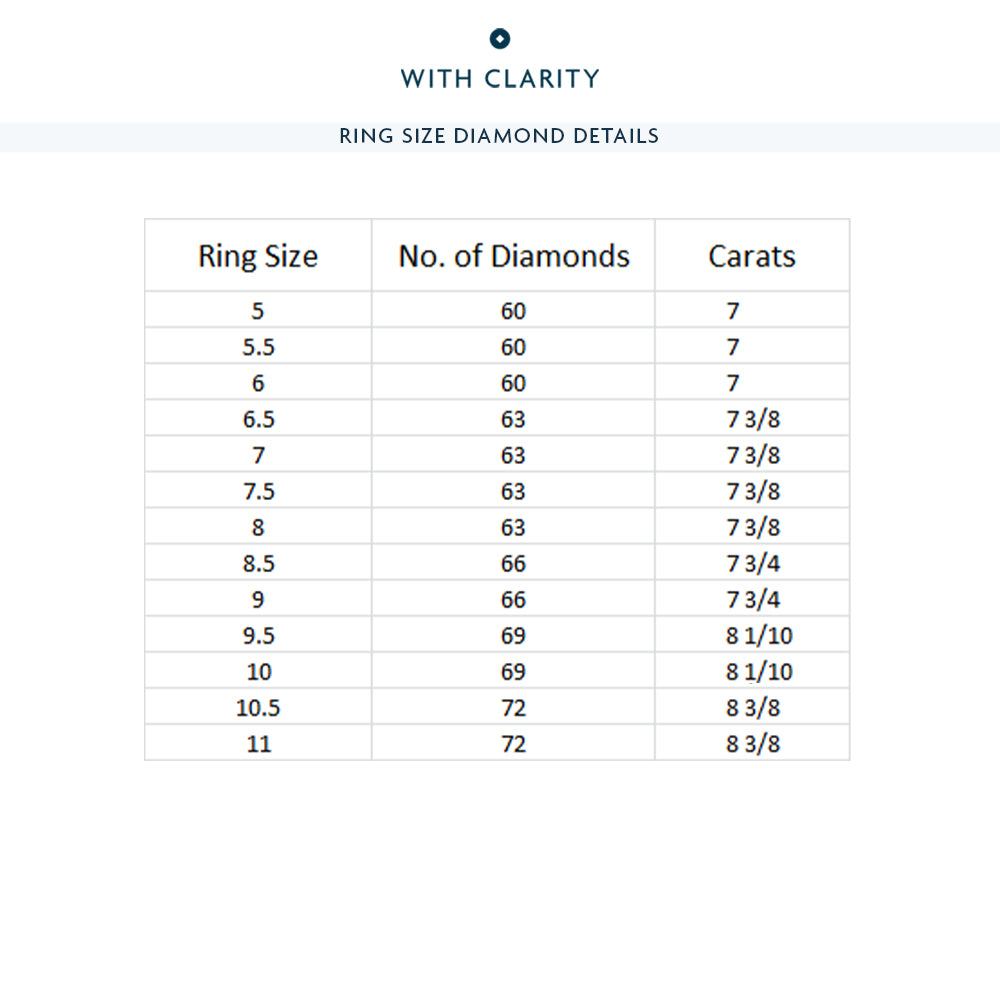 Marquise Split Prong Studded Eternity  Ring with 18KT Rose Gold / Natural / 7 3/8 Cut Diamond in 14KT Rose Gold / Natural / 7 3/8 view 4
